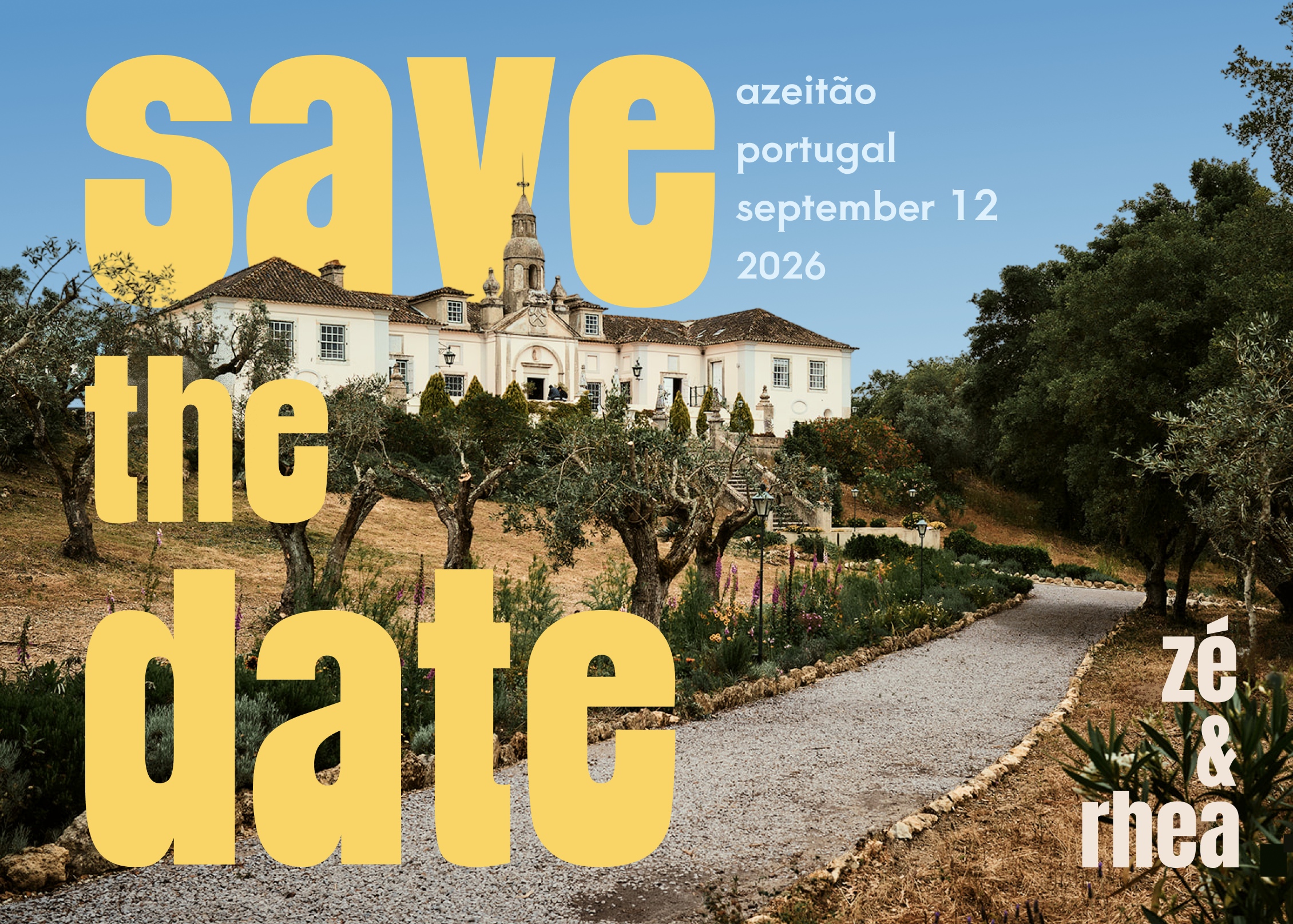 Wedding save the date